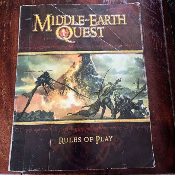 Lord of the Rings Middle-Earth Quest board game partially incomplete - Picture 6 of 15